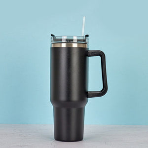 Stainless Steel Insulated Cooler Ice Bar Cup-Black