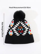 Load image into Gallery viewer, Ladies  Print Thermal Knit Hat
