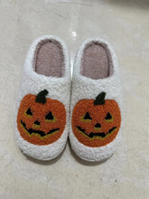 Load image into Gallery viewer, Halloween Pumpkin Cutton Slippers
