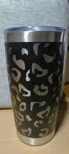 Load image into Gallery viewer, Preorder-Leopard Tumblers-Black
