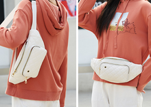 Load image into Gallery viewer, Simple Diamond Crossbody Bag-White
