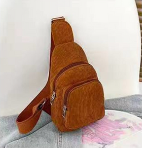 Corduroy Chest Bag