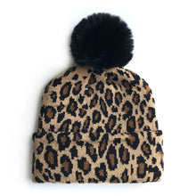 Load image into Gallery viewer, Leopard Print Beanie
