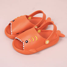 Load image into Gallery viewer, Kids EVA Shark Slippers-orange
