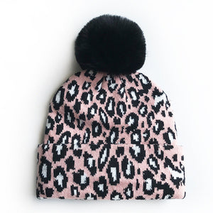 Leopard Print Beanie