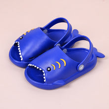 Load image into Gallery viewer, Kids EVA Shark Slippers-navy
