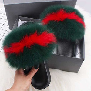 Tiosebon Fur Slippers - KOC