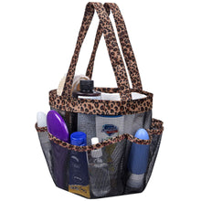 Load image into Gallery viewer, Mesh Shower Caddy Tote
