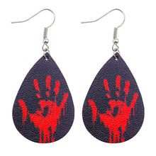 Load image into Gallery viewer, Halloween Faux Leather Earrings（MOQ3, color can mix） - KOC
