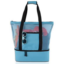 Load image into Gallery viewer, Outdoor Portable Mesh Picnic Beach Bag-2
