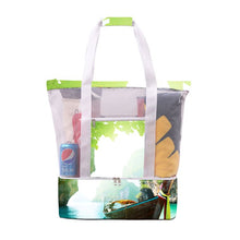 Load image into Gallery viewer, Outdoor Portable Mesh Picnic Beach Bag-24
